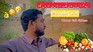 aj gar ma lagai sabzi  Punjabi vlog and desi life😁👌 [upl. by Anizor]