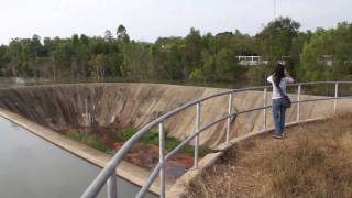 Thailand 2011 Lam Chang Han Reservoir in Lahan Sai [upl. by Hayward519]