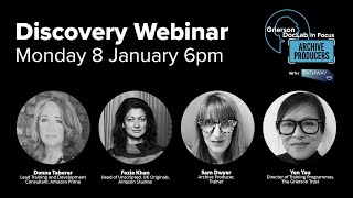 Grierson DocLab In Focus Archive Producers Discovery Webinar [upl. by Xaviera]