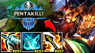 TRYNDAMERE TOP IS A 1V9 PENTA KILL MACHINE IN SEASON 14👌 S14 Tryndamere TOP Gameplay Guide [upl. by Eeliab]