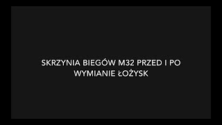 Skrzynia M32 przed i po wymianie łożysk w Fiacie Bravo II [upl. by Hairam872]