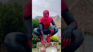 SpiderMan Far From Home Suit Up marvel avengers spiderman mcu tomholland [upl. by Aihcsrop621]