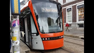 Bergen Light Rail Bybanen ride between Byparken and Bergen Luftavn Flesland Airport [upl. by Faletti]