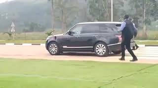 The arrival of president Kagame paul and president Museveni meets Gatuna border 2020 [upl. by Renraw]