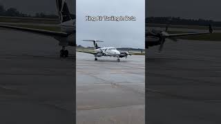 King Air Taxiing With Propellors In Beta kingair beta propellor turbine aircraft airplanebeta [upl. by Benita914]