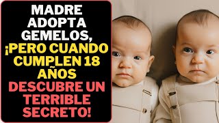 MADRE ADOPTA GEMELOS ¡PERO CUANDO CUMPLEN 18 AÑOS DESCUBRE UN TERRIBLE SECRETO [upl. by Iret]