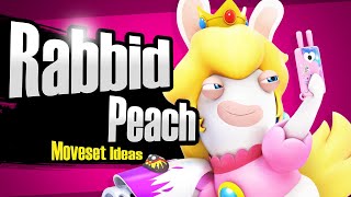 Rabbid Peach Super Smash Bros MOVESET IDEAS [upl. by Faux]