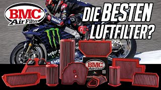 Die besten MotorradLuftfilter BMC Air Filter erklärt by RWN Moto [upl. by Ahsik248]