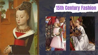 15th Century Fashion Kirtles Burgundian Gowns and Gamurras [upl. by Bary561]