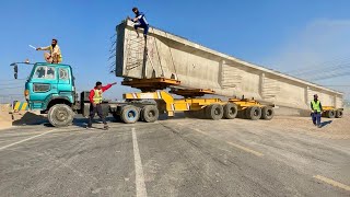 Extreme Dangerous Transport Skill Operations Oversize Truck  World Biggest Heavy Equipment Machines [upl. by Milly]