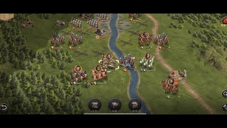 Grand War Rome Battle of Arausio83 3 star [upl. by Enetsirk]