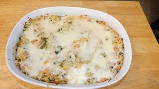 Chicken Lasagna Casserole Recipe [upl. by Annoif566]