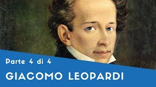 Giacomo Leopardi  Parte IV i Paralipomeni della Batracomiomachia la Ginestra [upl. by Eednahs]