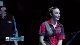 Kang KOR vs Kaufhold USA  Or Classique Femmes  Nîmes 2019 [upl. by Nagaet]