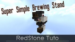 Super Simple Brewing Stand RedStone Tuto 15  FR [upl. by Peter109]