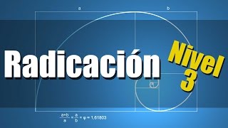 Radicación Ejercicios Resueltos Nivel 3 [upl. by Ynaffit]