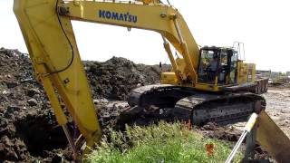 Komatsu PC600LC8 Partie 2 [upl. by Barbur]