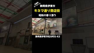 【キネマ通り商店街】静岡県伊東市昭和の香り [upl. by Lehcem]