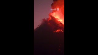 Eruption Halts Bali Travel [upl. by Cykana]