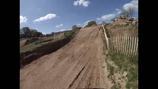 1 tour du circuit Motocross de Quinssaines  2022 [upl. by Ynnavoj]