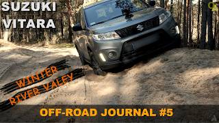 Suzuki Vitara Offroad  Winter River Valey  Journal Entry 5 [upl. by Peterec]