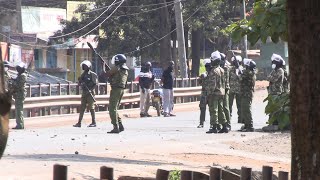 live Migori  AntiGovernment  Protest  July 23 2024 [upl. by Annayat]