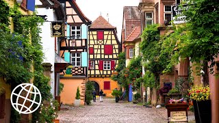 Riquewihr Alsace France Amazing Places 4K [upl. by Lydnek]