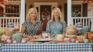 DIY Designer Pumpkins  The Southern Table  Episode 128 [upl. by Nedrah]