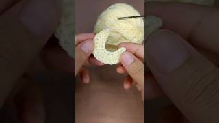 how to crochet a moon 🌙 youtubeshorts shorts crochetprojects [upl. by Yttiy]