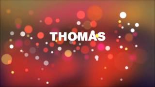 ALLES GUTE ZUM GEBURTSTAG THOMAS [upl. by Aleacim]