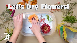 Drying Flowers for Resin Projects  Alumilite [upl. by Enicnarf311]