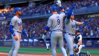 Max Muncy Two Run Homerun  MLB The Show 24 Online Rated [upl. by Cyna]