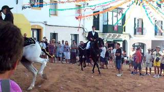 Somni Dancing Stallions of Menorca  Ferreries Fiesta 2011 [upl. by Eenat]