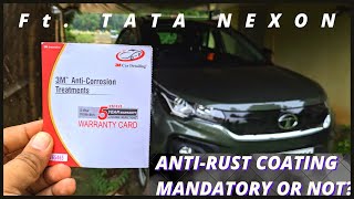 Anti Rust coating for new cars  Underbody anti rust coating required in new cars [upl. by Atikir]