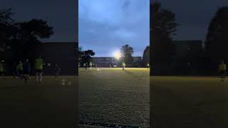 SJND Varsity Soccer vs Alumni Kirubel Free Kick Goal [upl. by Zetrac]