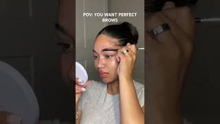 HOW I GET THE PERFECT ARCHED BROW  EYEBROW TUTORIAL [upl. by Dugan]