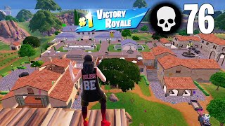 76 Elimination Solo vs Squads Wins Fortnite Chapter 5 Season 2 Ps4 Controller Gameplay [upl. by Aicena]