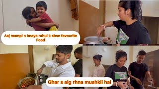 Ghar s dur rhna bahoot mushkil hai🥲 Aaj mampi n bnaya mere kheer 😍vlog dailyvlog [upl. by Ojadnama]