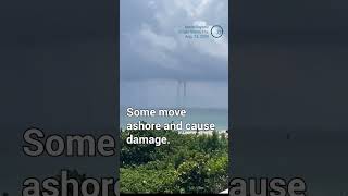 Waterspouts in Florida [upl. by Relyhcs]