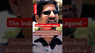 Krishnamachari Srikkanth The Aggressive Opener Who Changed Indian Cricket cricket shorts [upl. by Chase]