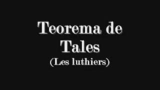 Canción Teorema de Thales [upl. by Aciamaj913]