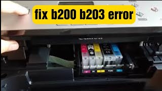 Canon Error b200 b203 how fix [upl. by Caresa]