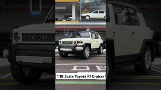 118 Scale Toyota FJ Cruiser Diecast Metal Car  Realistic OffRoad Model [upl. by Ahseikan]