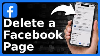 How To Delete A Facebook Page [upl. by Dove]