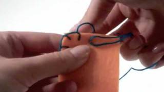 Blanket Stitch Tutorial  How To Sew a Blanket Stitch by Bugga Bugs [upl. by Hoover]