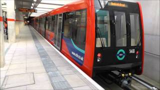 The Docklands Light Railway At Stratford Internationalwmv [upl. by Jone]