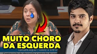 Samia Bomfim chorando com a cassação do namorado Glauber Braga  Curitiba é 20221 [upl. by Haim]