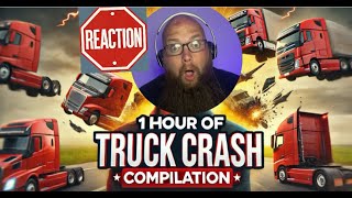 1 Hour Of Shocking Semi Truck Crashes  Reaction Compilation [upl. by Aid]