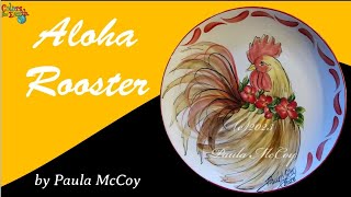 Aloha Rooster Watercolor [upl. by Jeri]