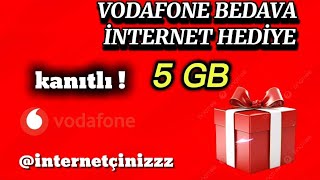 VODAFONE BEDAVA 5 GB İNTERNET 2024 KANITLI ✔️ [upl. by Serrano]